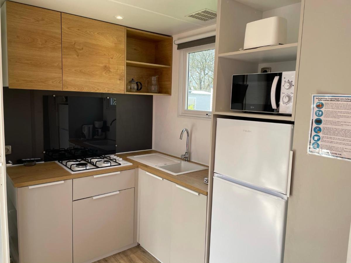 Mobilhome Tout Confort M9 Domaine De Lanniron 坎佩尔 外观 照片